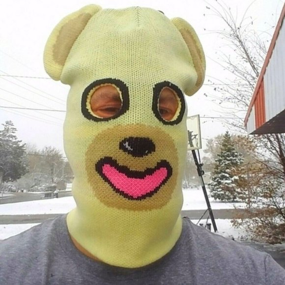 Okutani Other - Bear Knit Ski Face Mask Bank Robber Facemask